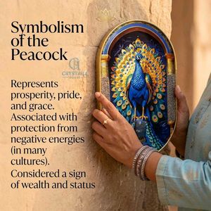 Certified Natural Pyrite Lapis Peacock Crystal Art