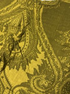 Olive Green Embroidered Kurta  with Dupatta