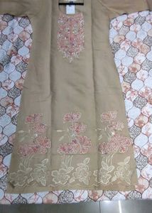 Embroidered Kurta Set with Dupatta