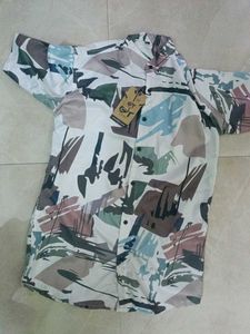 men printed shirt