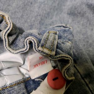y2k indie Cherry Embroidered Denim Jeans