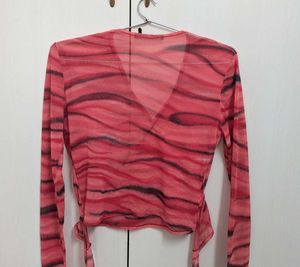 Red Wrap Marble Top