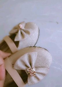 Sparkling Bow Ballet Flats