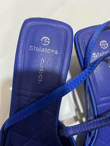 stelatoes blue kitten heels