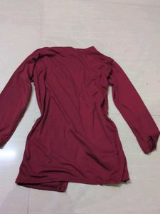 Maroon Shrug