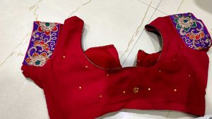 Burgundy Blouse Good One Padded Blous
