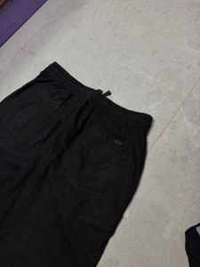 Guess Black Linen Trousers Pants