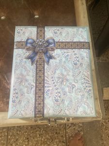 Decorative Gift Box with Blue Bow best for gifting