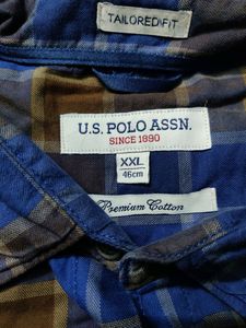 U.S. Polo Assn. Full Slleves Shirt For Men (3xl)