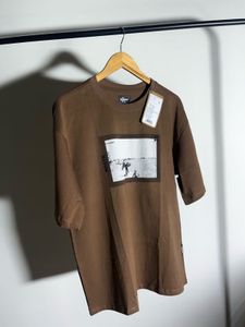 Brown Graphic T-Shirt