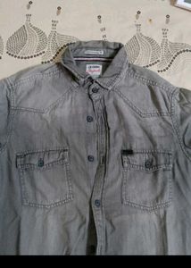 Lee cooper Men's Grey Shirt