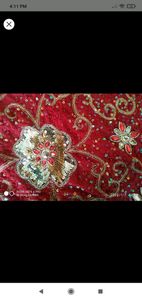 🔴red color wedding lehnga