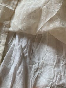 Cream Puff Sleeve Dress