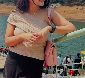 Stylish One-Shoulder Textured Top