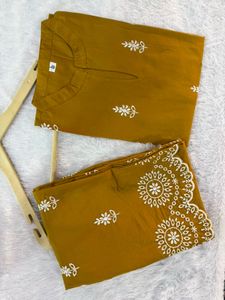 Hand-Embroidered Co-Ord Set