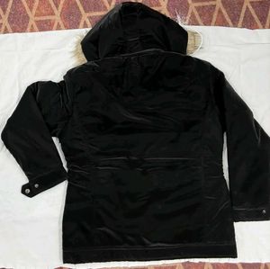 Women's Fur Hooded Winter Jacket