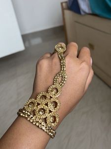 Indian Jewelry Set - Gold Tone
