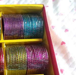 Colorful Bangles Set 4piece