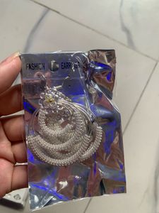 Sparkling Dangle Earrings with Gems