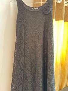Elegant Lace Sleeveless Dress