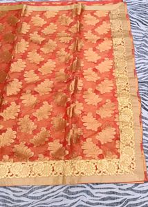 fancy Organza saree