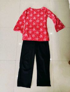 Short Kurti + 2 Plazo Combo ✨