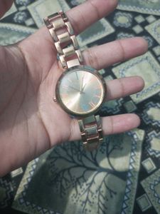 Stylish Rose Gold Watch