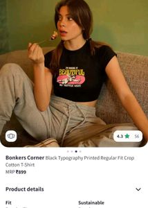 Asthetic Crop Top 😋
