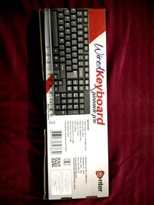 Enter Wired USB Keyboard