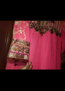 Stunning Pink Ethnic Gown