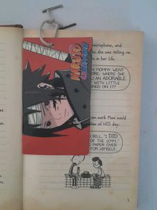 SET OF 4 Naruto Shippuden Bookmarks