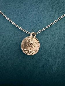Elegant Coin Pendant Necklace