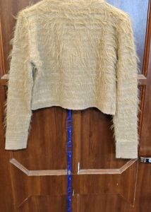 Chic Textured Cropped Cardigan