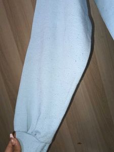 Baby Blue Pullover Sweatshirt