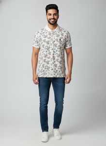 OG Floral Print Polo Shirt