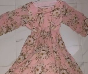 💗Soft Floral Pink Dress! Pinterest Style