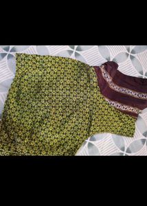 Stylish Printed Crop Blouse