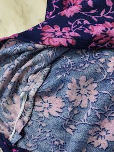 Beautiful Floral Print Kurta