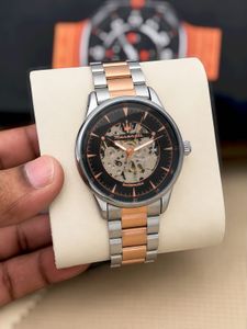 Maserati Automatic Skeleton Watch