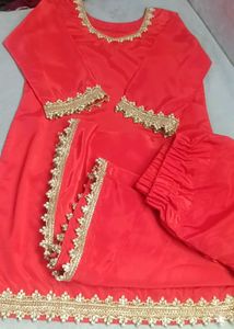 Red Lehenga Choli Set
