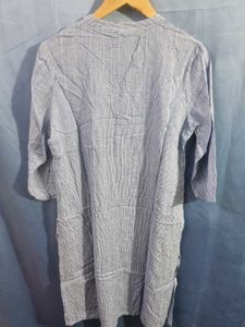 melange Striped Tunic Top