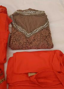 Elegant Embroidered Ethnic Gown