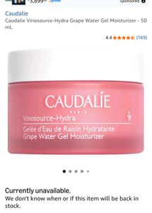 Caudalie Vinosource-Hydra Moisturizer