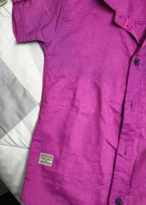 Stylish Pink Button-Up Shirt