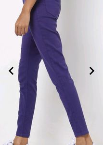 Marks Spencer Super Skinny Purple Jeggings