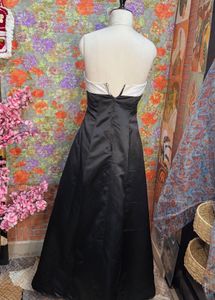 Elegant Black &amp; White Ball Gown