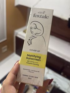Foxtale Mattifying Sunscreen SPF 70