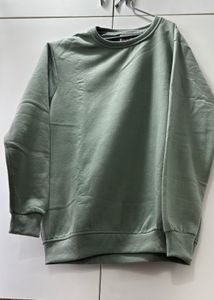ZARA Olive Green Sweatshirt