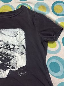 Black Graphic Tee