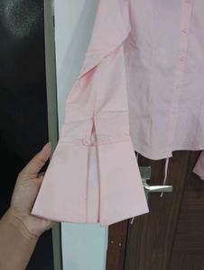 Baby Pink Office Shirt 💖✨